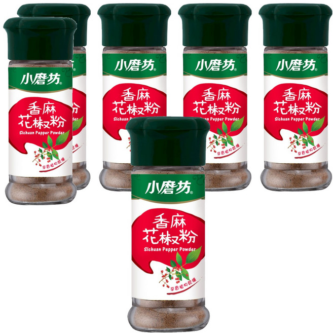 小磨坊 香麻花椒粉, 21g, 6瓶