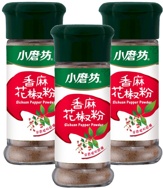 小磨坊 香麻花椒粉, 21g, 3瓶