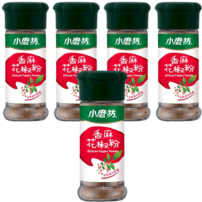 小磨坊 香麻花椒粉, 21g, 5瓶