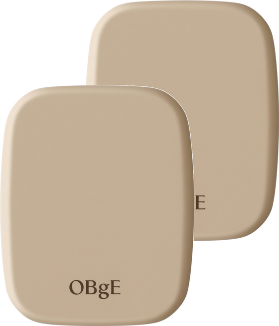OBgE 台灣公司貨 絲絨凝凍控油蜜粉餅 5g, 單一顏色, 2個