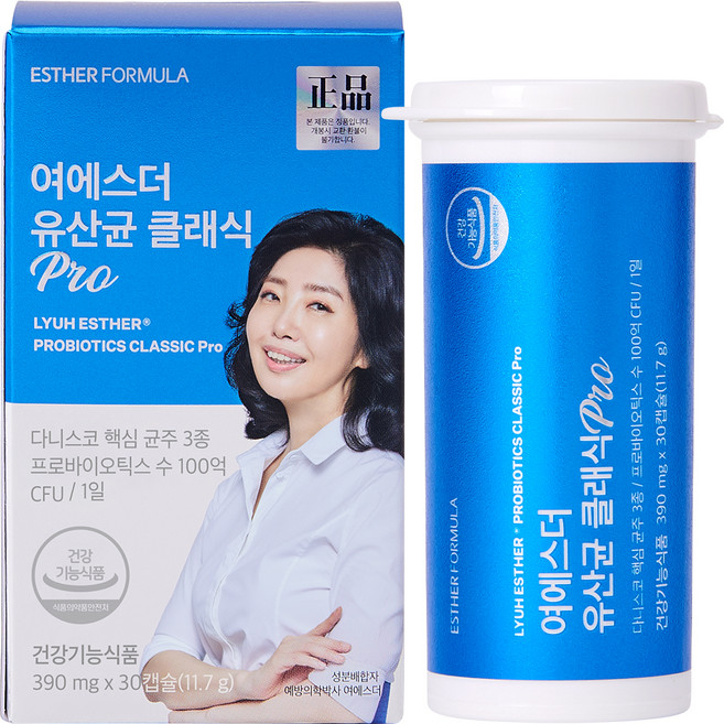 에스더포뮬러 여에스더 유산균 클래식 Pro 30캡슐, 1개, 30회분
