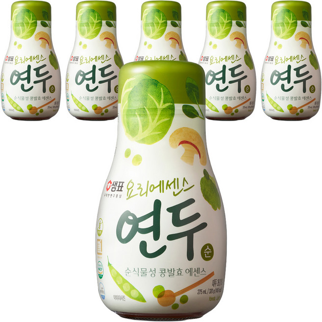 샘표 요리에센스 연두순, 275ml, 6개