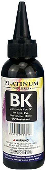 NEXTPAGE 台灣榮工 L100 Dye Ink 相容可填充染料墨水瓶 EPSON 印表機適用 100ml, 黑色, 1瓶