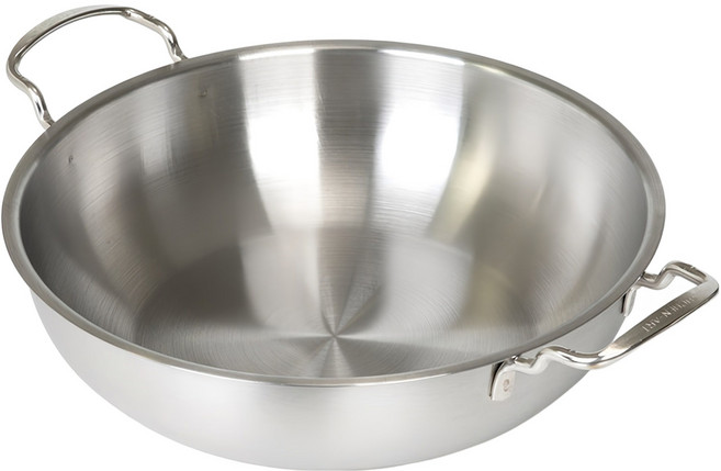 키친아트 인덕션 스뎅 전골냄비 높은형, 30cm, 실버, 1개