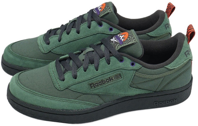 Reebok 銳步 麂皮拼接復古休閒鞋 Club C85
