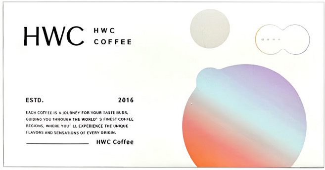 HWC 黑沃咖啡 甜漾四韻濾掛咖啡禮盒 10g 方便沖泡 享受多重風味, 20包, 1盒