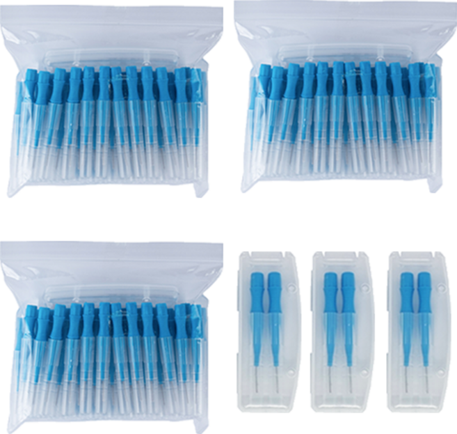 다덴 메디메이트 치간칫솔i형 3번 S 1.0mm + 휴대용 케이스 3p, 150개입, 1세트