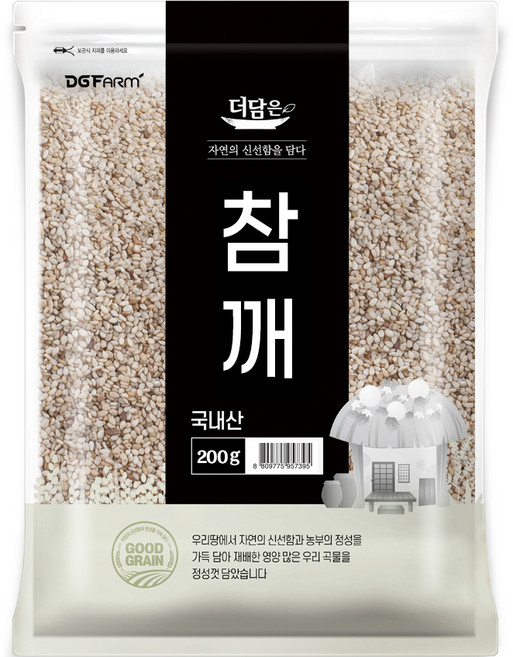 더담은 국산 참깨, 200g, 1개