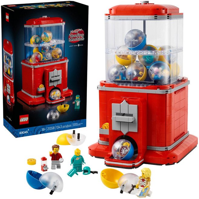 LEGO 樂高 21358 IDEAS 人偶扭蛋機 Disney Pixar Luxo Junior, 1套, 混和顏色