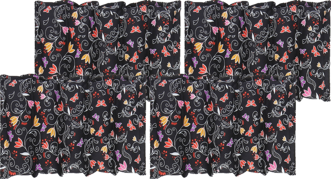 아이러브허브 다용도 찜질팩 소 블랙, 4개