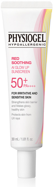 피지오겔 레드수딩 AI 글로우업 썬스크린 SPF50+ PA++++, 30ml, 1개