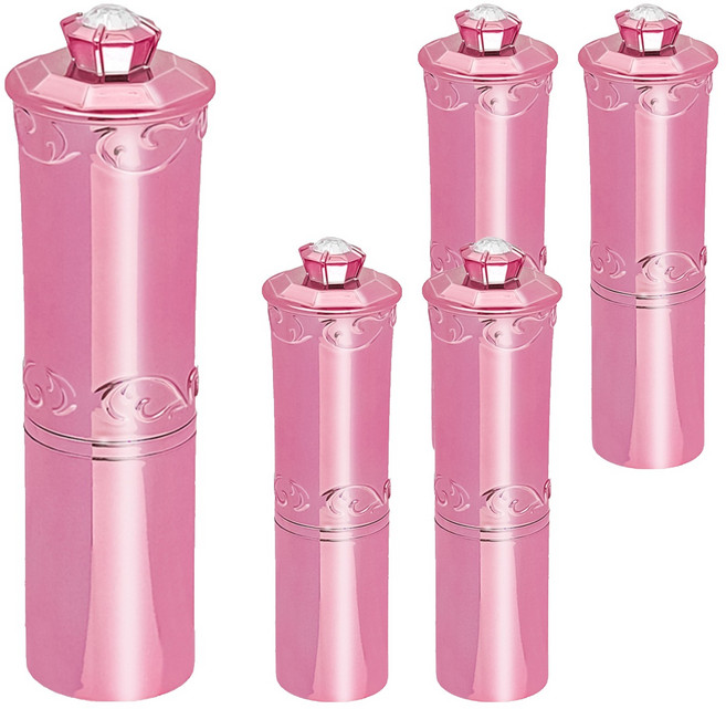 봉봉프렌즈 봉봉 컬러밤 어린이 립스틱 3.5g, 밀키핑크, 5개