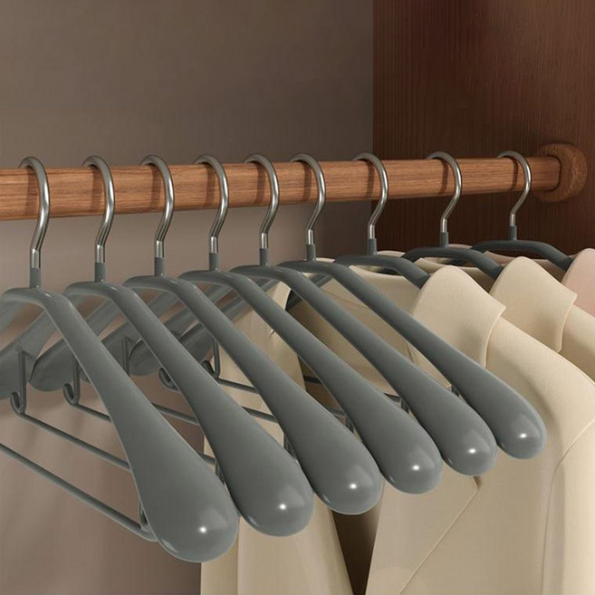 마켓플랜 논슬립 정장 옷걸이, 그레이, 5개