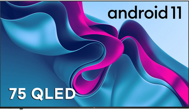 와사비망고 4K UHD QLED 안드로이드 TV, 189cm(75인치), QGM752 QLED 와글와글 플러스, 벽걸이형, 방문설치