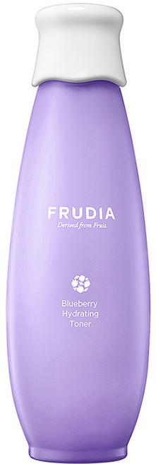 FRUDIA 望莓止渴藍莓補水調理露 195ml 含藍莓冷壓萃取、水果籽油 瞬效補水 適合乾燥及油水分泌不均的肌膚, 1瓶
