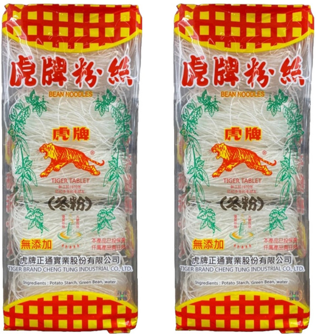TIGER FOOD 虎牌 粉絲冬粉, 380g, 2包