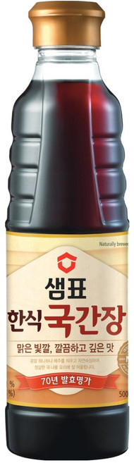 샘표 한식국간장, 500ml, 1개