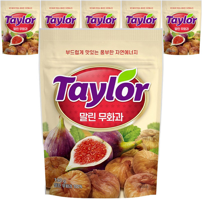 테일러 말린무화과, 190g, 6개