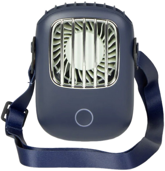 HONG JIN 宏晉 復古掛脖風扇, FN-Z1, 太平洋藍