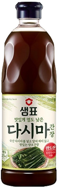 샘표 다시마 간장, 860ml, 1개