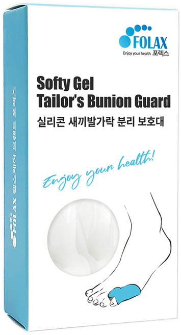 포렉스 실리콘 새끼발가락 분리 보호대, 1세트