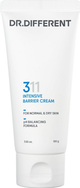 Dr.Different 311 保濕屏障霜, 100ml, 1個