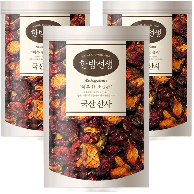 한방선생 산사, 150g, 3개