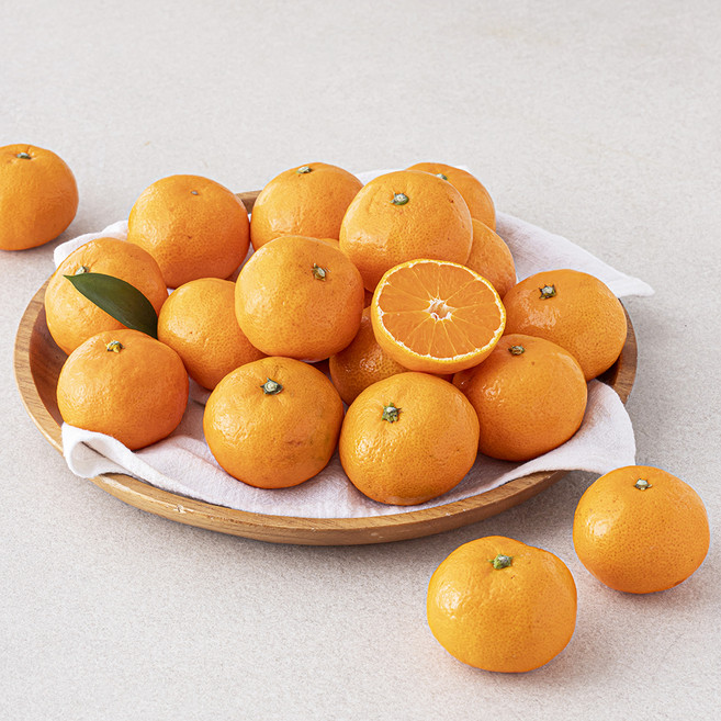 곰곰 고당도 12.5brix 감귤, 1kg(로열과), 1개