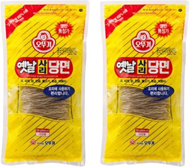 오뚜기옛날 사리 당면, 250g, 2개