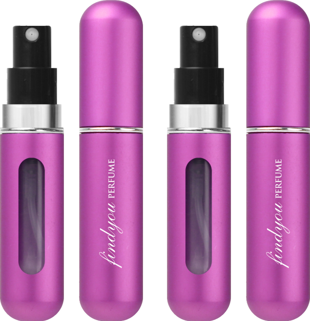 파인듀 향수 공병 5ml, 매트라즈베리, 2개