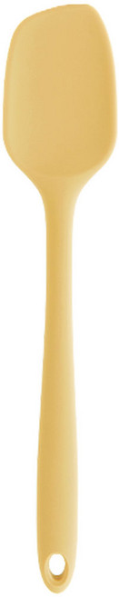 퍼기 이유식 실리콘 스파츌라 대, 단품, 1개, 버터옐로우