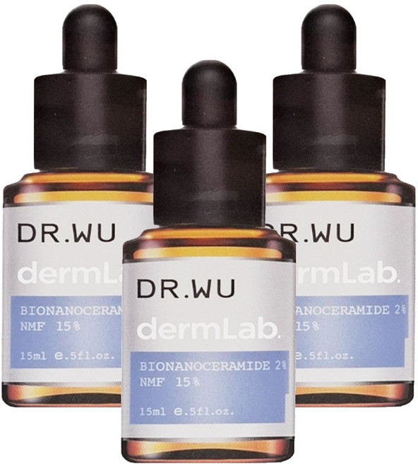 DR.WU 達爾膚 2%神經醯胺保濕精華, 15ml, 3瓶