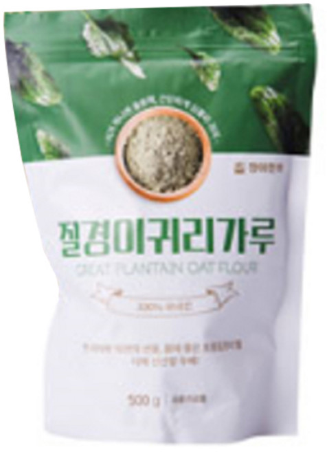 청아한끼 질경이 귀리가루, 500g, 1개