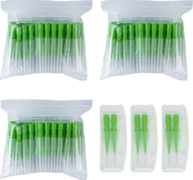 다덴 메디메이트 치간칫솔i형 1번 150개 SSS, 0.7mm, 50개입, 3개