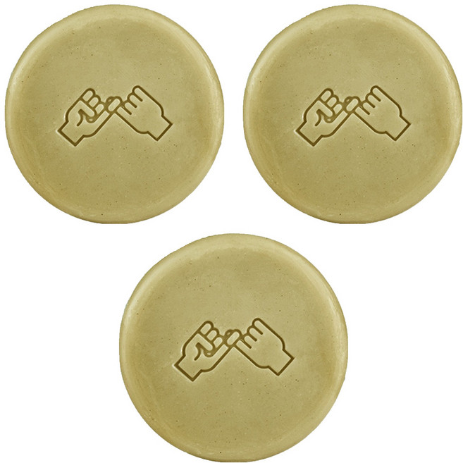 동구밭 올바른 샴푸바 중건성용, 120g, 3개