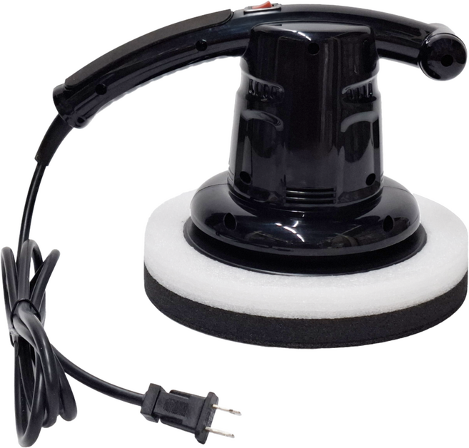 DINHARNG 10吋高性能打蠟機 100瓦 3500RPM 黑色, PNS-DH1603