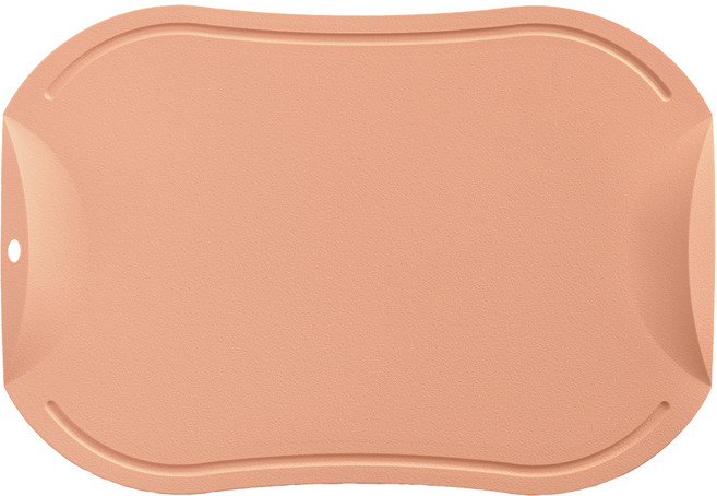 도블레 국산 특허받은 칼집나지 않는 항균도마, 살구, 1개