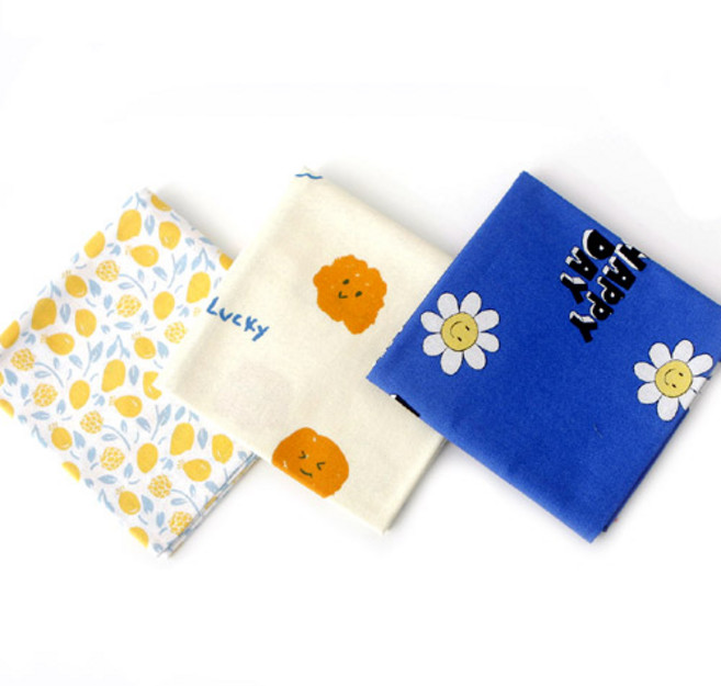 미미키드 아동용 보물섬 쁘띠스카프 3종 세트