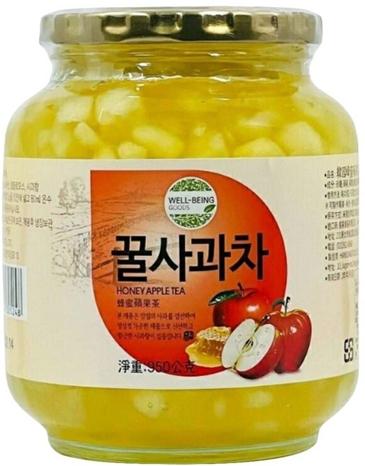 宸果 韓國 蜂蜜蘋果茶, 950g, 1入, 1罐