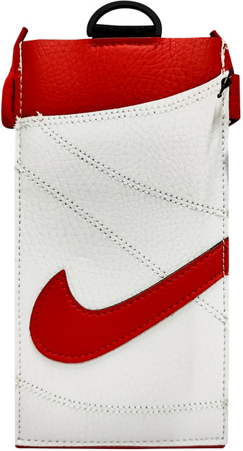 NIKE 耐吉 PREMIUM 手機斜背包, 紅色 + 白色, 1個
