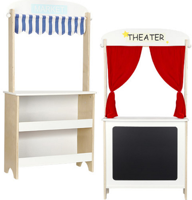 캐스비 플레이 빅토리아스탠드 2 in 1 역할놀이 2247, 혼합색상, 1개