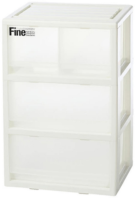 KEYWAY 聯府 集寶三層櫃 附輪 LR-30 421 x 358 x 646mm 60L, 1個