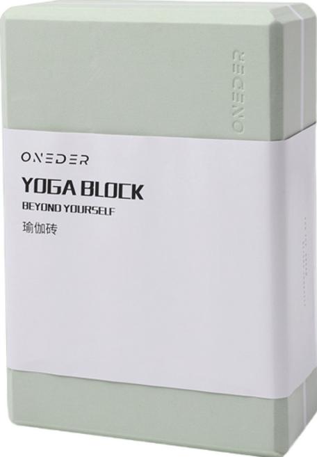 ONEDER 高密度瑜珈磚 50D, 抹茶綠, 1個