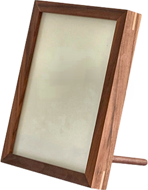 木製良品 實木相框 8吋 (6x8") 胡桃木, 1個