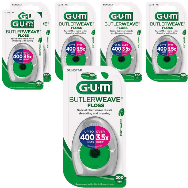 검 위브 민트왁스 치실 1840, 1개입, 6개