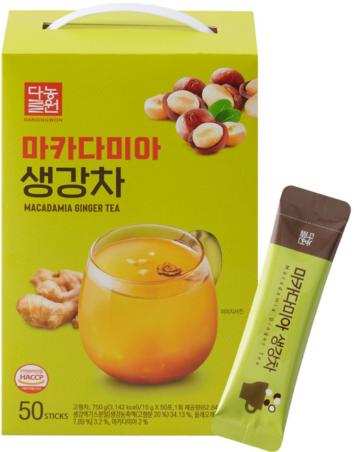 다농원 마카다미아 생강차, 15g, 50개입, 1개