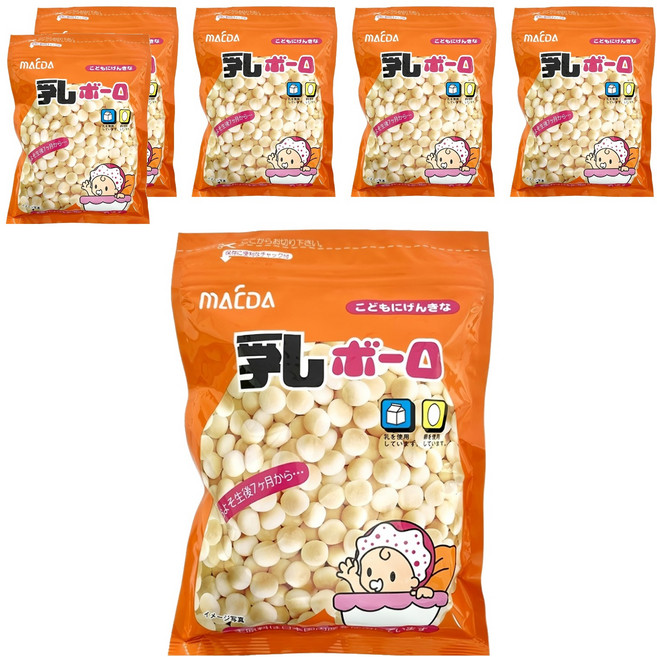 MAEDA 大阪前田製菓 乳球 蛋酥, 120g, 6包