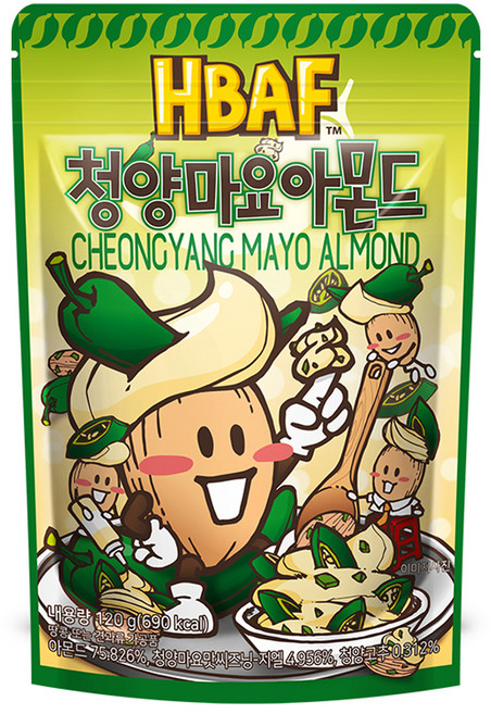 바프 청양마요 아몬드, 120g, 1개