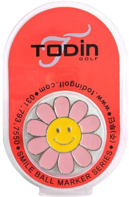 투딘 빅 스마일 볼마커, 해바라기 핑크, 1개