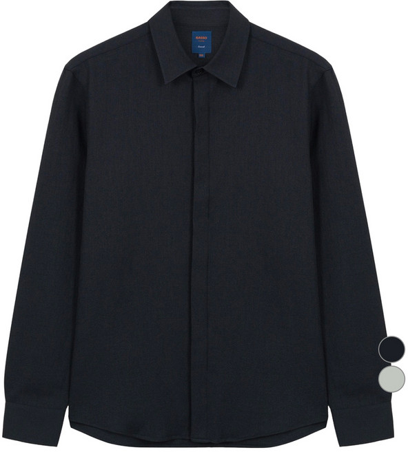 바쏘옴므 남성용 강연폴리 셔츠 WSY1TT